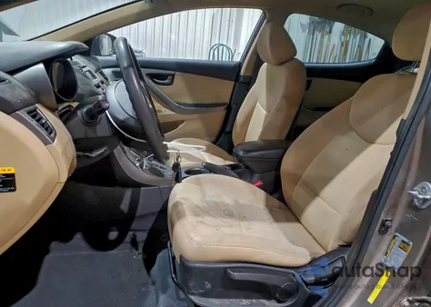 2013 Hyundai Elantra Gls z USA, uszkodzony, nr VIN 5NPDH4AE9DH383697